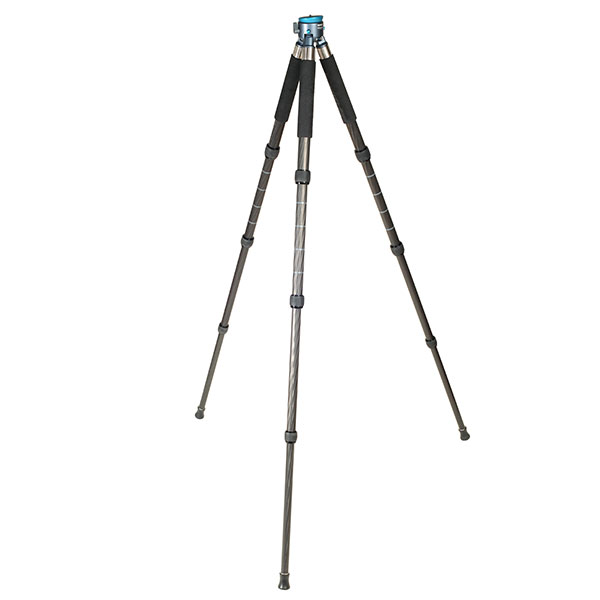 Novoflex TrioBalance C2844 Komplettset mit kompakten 4-Segment Carbonbeinen: Arbeitshöhe ca 127,5 cm
