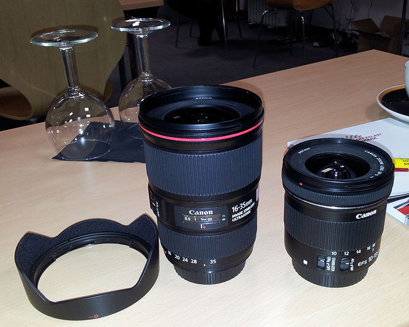 Canon EF-S 10-18mm 1:4,5-5,6 IS STM und Canon EF 16-35mm 1:4L IS USM