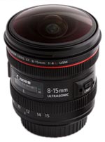 CANON EF 8-15mm f4 L USM