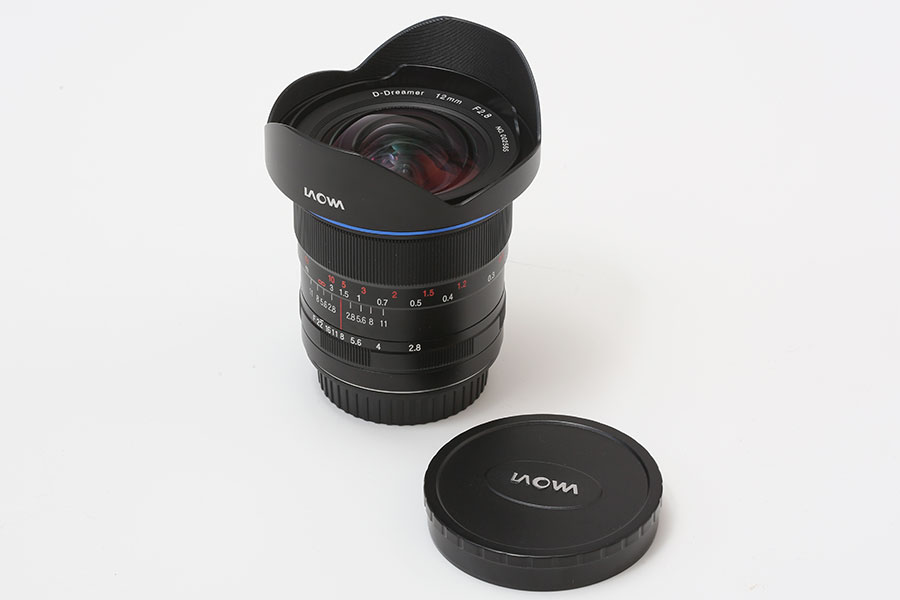 LAOWA 12mm F/2.8 Zero-D Gegenlichtblende und Deckel