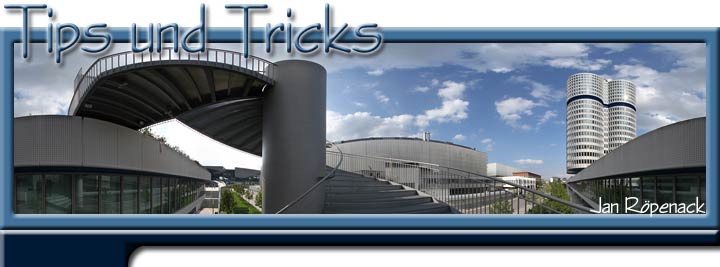 Fisheye Objektiv im Einsatz am Novoflex VR-System 6/8