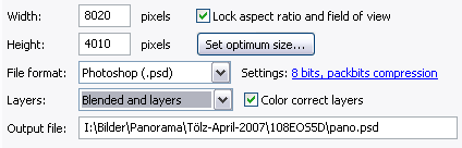 Screenshot PTGui