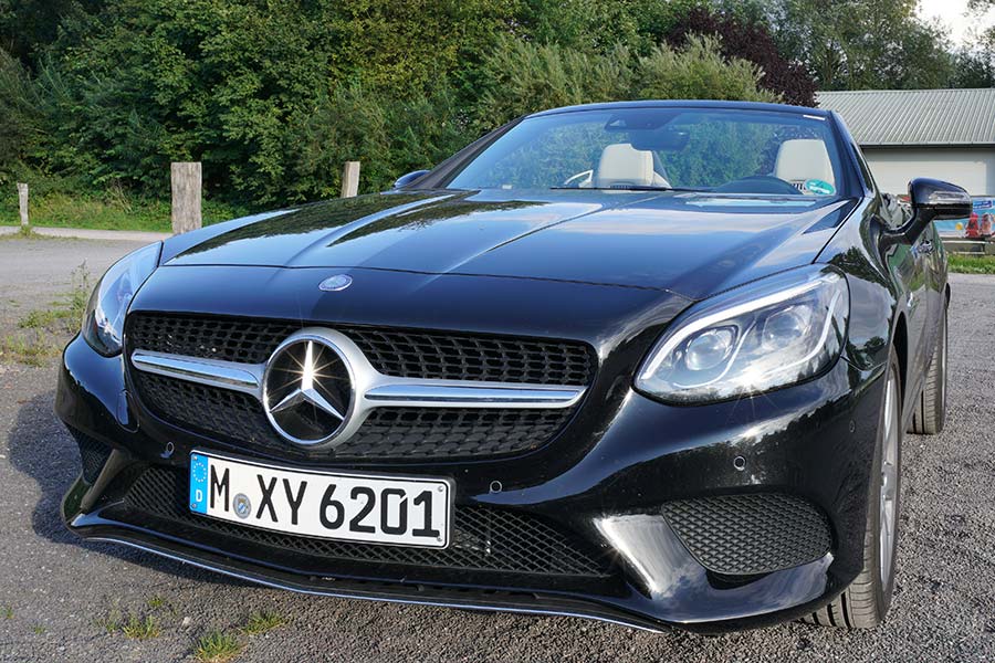 Making of  Mercedes-Benz SLC Roadster 360&deg; Panorama