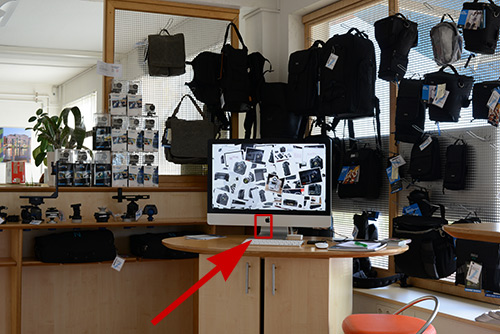 Testmotiv ISO Vergleich