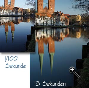 13 Sekunden Langzeitbelichtung per ND-Filter