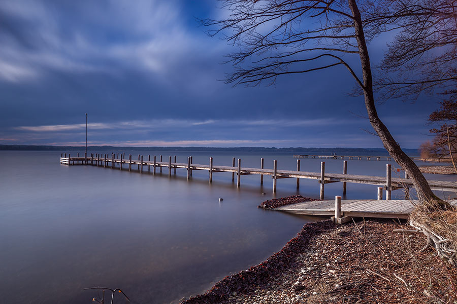 Aufnahme mit Filterkobination ND, ND-Grad und Polfilter
