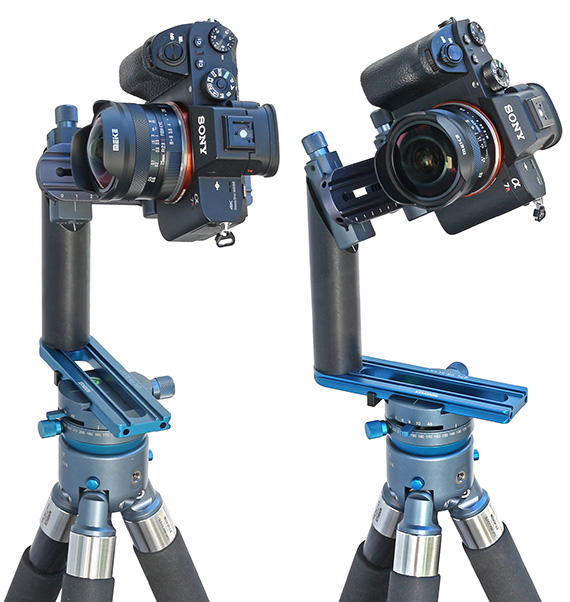 Das Meike 7.5mm f/2.8 Fisheye am Novoflex VR-System Slant für sphärische Panoramen