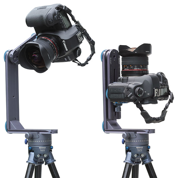 Das Samyang 12 mm / 2.8 Fisheye in Kombination mit dem Novoflex VR-System Slim: Optimal mit einer Vollformatkamera: 6 Aufnahmen alle 60° bei Ausrichtung um 20° nach unten und anschließend eine Zenithaufnahme.