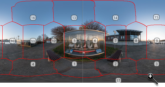Samyang AF 18mm F2.8 FE Panorama aus 17 Einzelaufnahmen