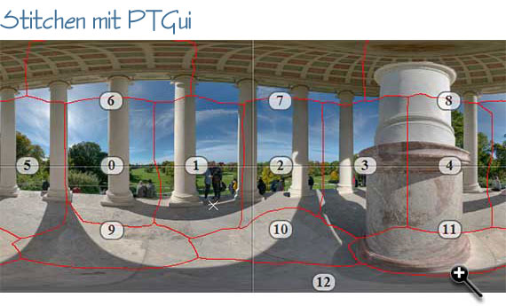 Stitchen mit PTGui