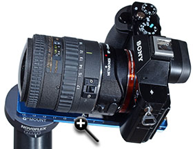 Tokina AT-X 10-17mm / 3.5-4.5 Fisheye an Sony A7R