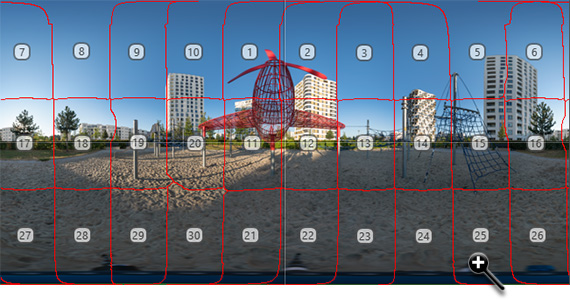 Die Schrittabfolge: Sony A7RII mit Samyang 24mm /2.8