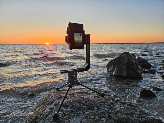 Panoramafotografie am Brodtener Steilufer
