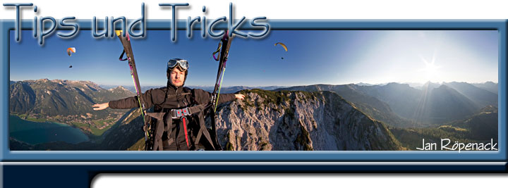 Fisheye Objektiv im Einsatz am Novoflex VR-System 6/8