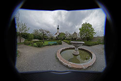 Walimex 2,8/8mm Fisheye Pro II an Sony A7R