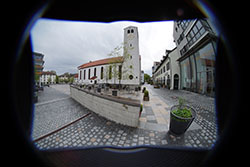 Ergebnis Walimex 2,8/8mm Fisheye Pro II an Sony A7R