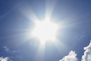 Sonnenstern beim Walimex 2,8/8mm Pro II