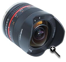 Walimex 2,8/8mm PRO II Fisheye mit Gegenlichtblende