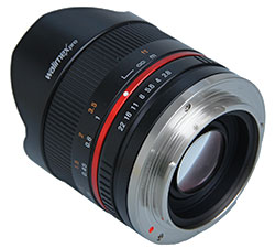 Walimex 2,8/8mm Fisheye Pro II Rückseite